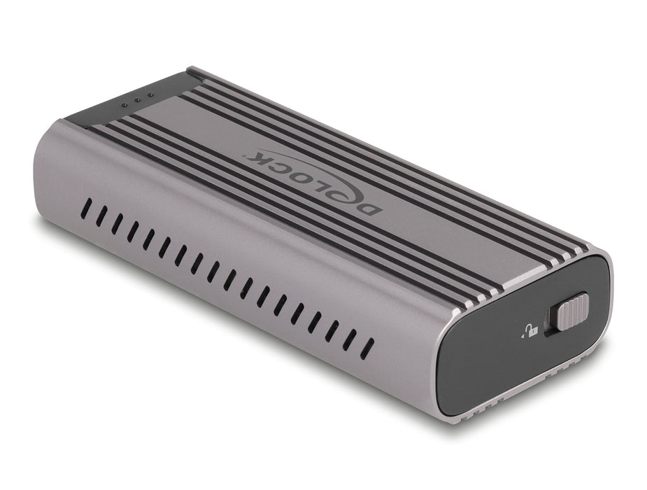 EAN 4043619420292 - DeLOCK 42029 caja para disco duro externo Caja externa para unidad de estado sólido (SSD) Negro, Gris imagen 2