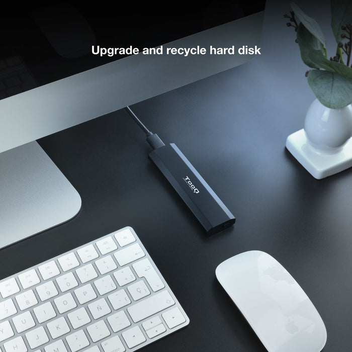 EAN 8433281011427 - TooQ Shura Caja externa para unidad de estado sólido (SSD) Negro M.2 imagen 8