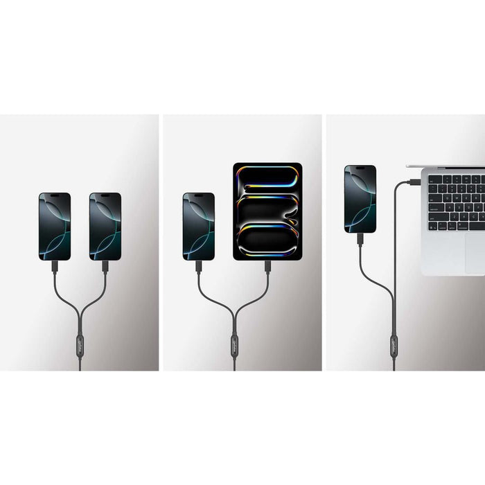 EAN 766623355810 - Manhattan 355810 cable USB 2 m USB C 2 x USB C Negro imagen 8