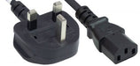 EAN 0766623382786 - Manhattan 382786 cable de transmisión Negro 1,8 m C13 acoplador BS 1363 imagen 1