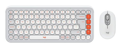 EAN 5099206127739 - Logitech 920-013141 teclado Ratón incluido Universal Bluetooth QWERTY Internacional de EE.UU. Naranja, Bl imagen 1