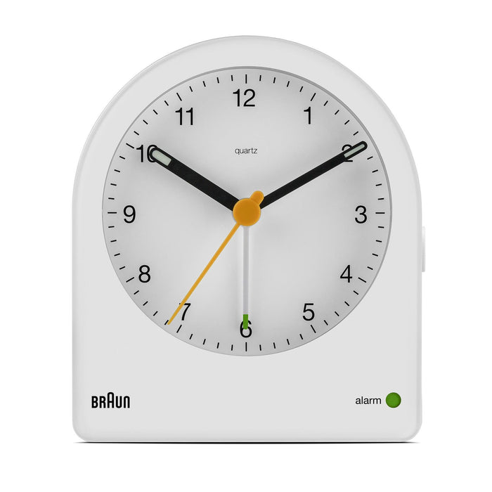 EAN 4007218675927 - Braun BC22 Reloj despertador analógico Blanco, Amarillo imagen 2