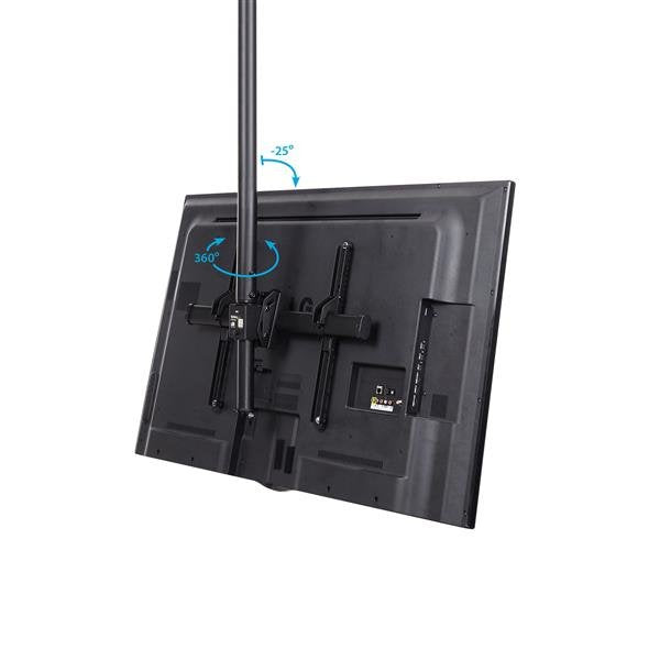 EAN 0065030865470 - StarTech.com FLATPNLCEIL soporte para pantalla de señalización 190,5 cm (75") Negro imagen 4