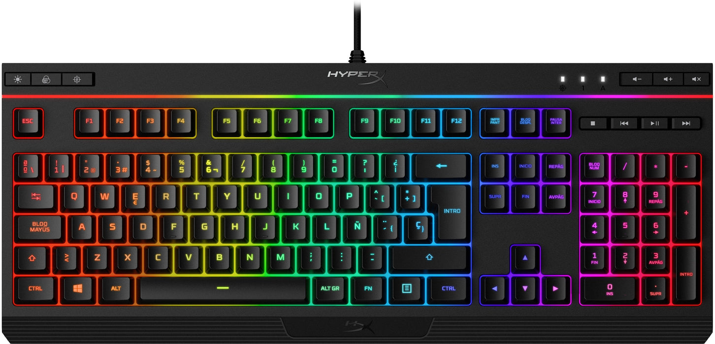 EAN 0196188486689 - HyperX Alloy Core RGB - Gaming Keyboard (ES Layout) (HX-KB5ME2-ES) teclado Juego USB Negro imagen 1