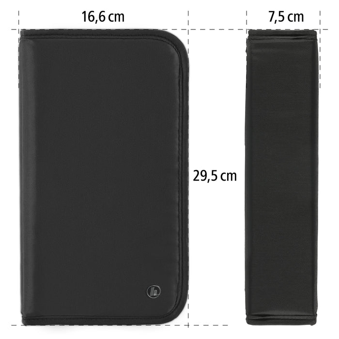 EAN 4007249338327 - Hama CD Wallet Nylon 80, black 80 discos Negro imagen 3