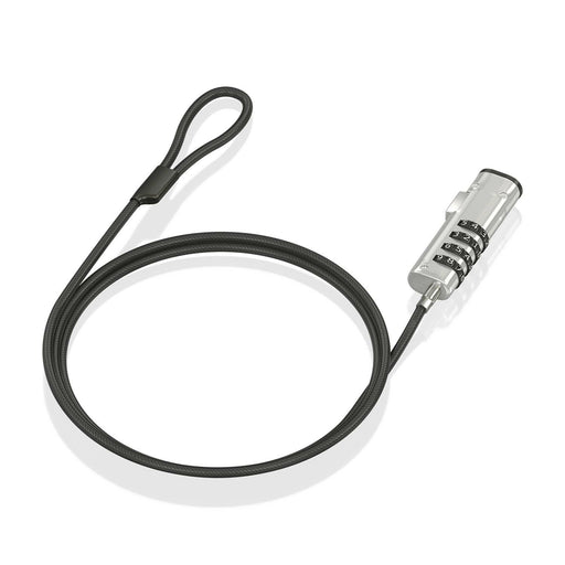 EAN 8435739901236 - AISENS ASLK-D50N05-BK cable antirrobo Negro 1,5 m imagen 1
