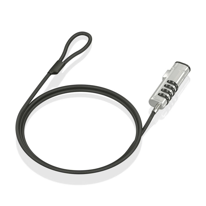 EAN 8435739901236 - AISENS ASLK-D50N05-BK cable antirrobo Negro 1,5 m imagen 1