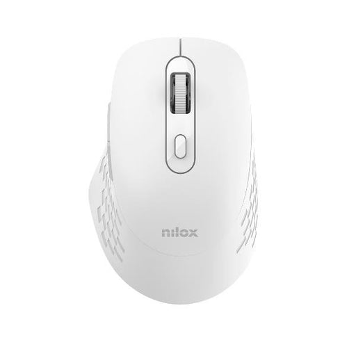 EAN 8431775136434 - Nilox RATON DUAL WIRELESS 1600 DPI BLANCO ratón Oficina Bluetooth + USB Type-A Óptico imagen 1