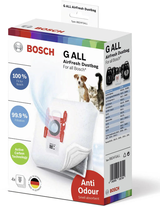 EAN 4242005135790 - Bosch BBZAFGALL accesorio y suministro de vacío Bolsa para el polvo Aspiradora cilíndrica imagen 1