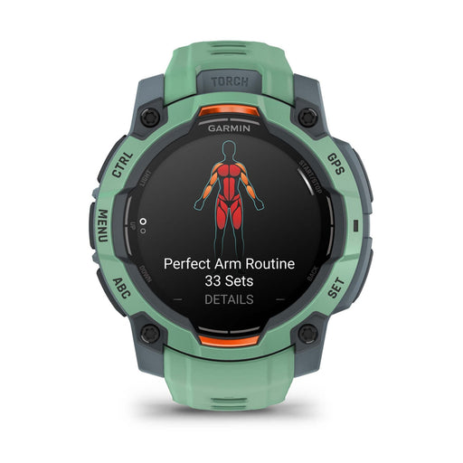 EAN 0753759339494 - Garmin Instinct 3 AMOLED 3,05 cm (1.2") 45 mm Digital 390 x 390 Pixeles Pantalla táctil Verde GPS (satéli imagen 2