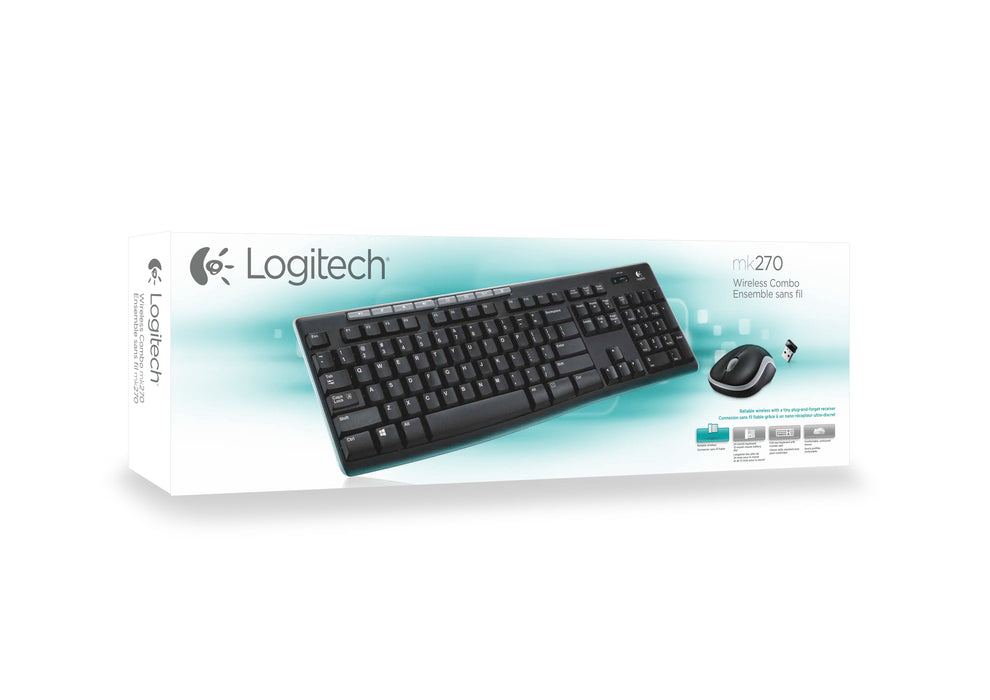 EAN 5099206039414 - Logitech 920-004535 teclado Ratón incluido Universal RF inalámbrico QWERTY Nórdico Negro imagen 5