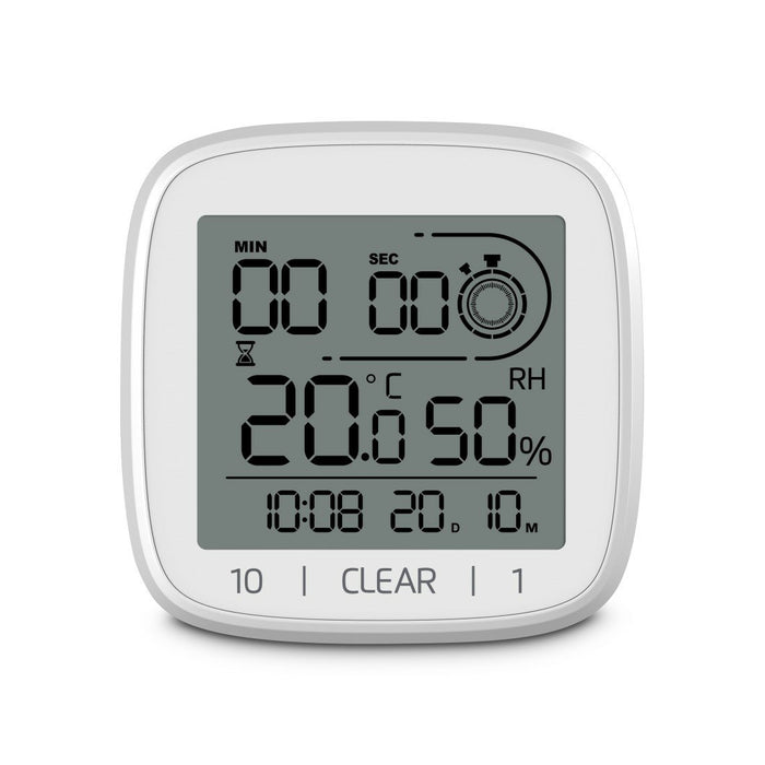 EAN 4047443519764 - Hama 00185893 reloj de mesa o pared Reloj digital Plaza Blanco imagen 1