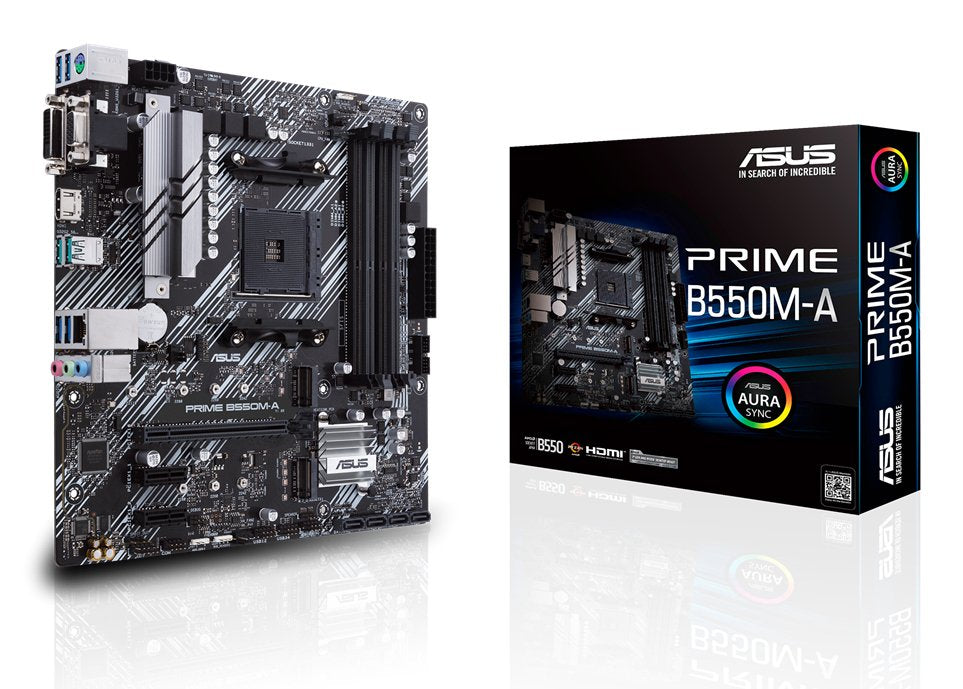 EAN 0192876755525 - ASUS PRIME B550M-A AMD B550 Zócalo AM4 micro ATX imagen 1