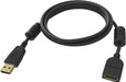 EAN 4911621000002 - Vision TC-2MUSBEXT-BL cable USB USB 2.0 2 m USB A Negro imagen 1