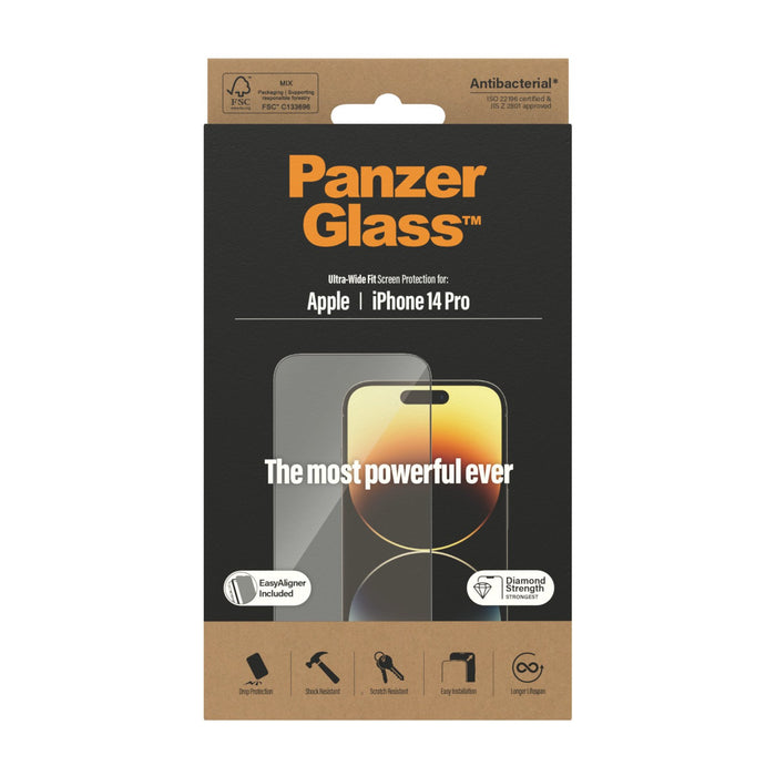 EAN 5711724027840 - PanzerGlass ® Screen Protector iPhone 14 Pro | Ultra-Wide Fit w. EasyAligner Protector de pantalla Apple  imagen 3