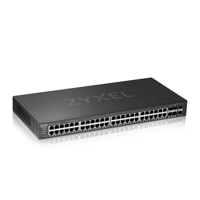 EAN 0760559126773 - Zyxel GS2220-50-EU0101F switch Gestionado L2 Gigabit Ethernet (10/100/1000) Negro imagen 1