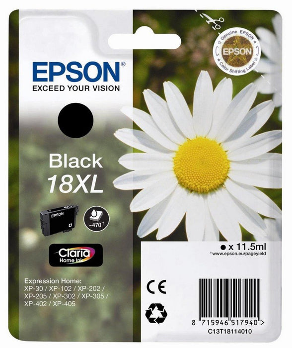 EAN 8715946517957 - Epson Daisy C13T18114020 cartucho de tinta 1 pieza(s) Original Alto rendimiento (XL) imagen 1