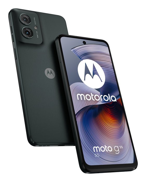 EAN 0840023274824 - Motorola moto g55 5G 16,5 cm (6.49") SIM doble Android 14 USB Tipo C 8 GB 256 GB 5000 mAh Gris imagen 1