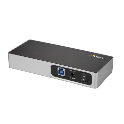 EAN 0065030868273 - StarTech.com HB30C5A2CSC hub de interfaz USB 3.2 Gen 1 (3.1 Gen 1) Type-B 5000 Mbit/s Negro, Plata imagen 2