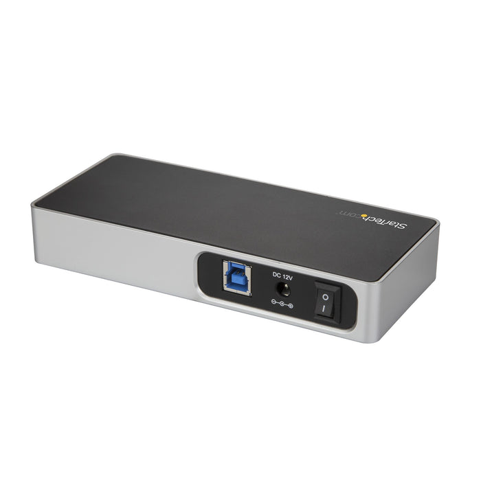 EAN 0065030868273 - StarTech.com HB30C5A2CSC hub de interfaz USB 3.2 Gen 1 (3.1 Gen 1) Type-B 5000 Mbit/s Negro, Plata imagen 2