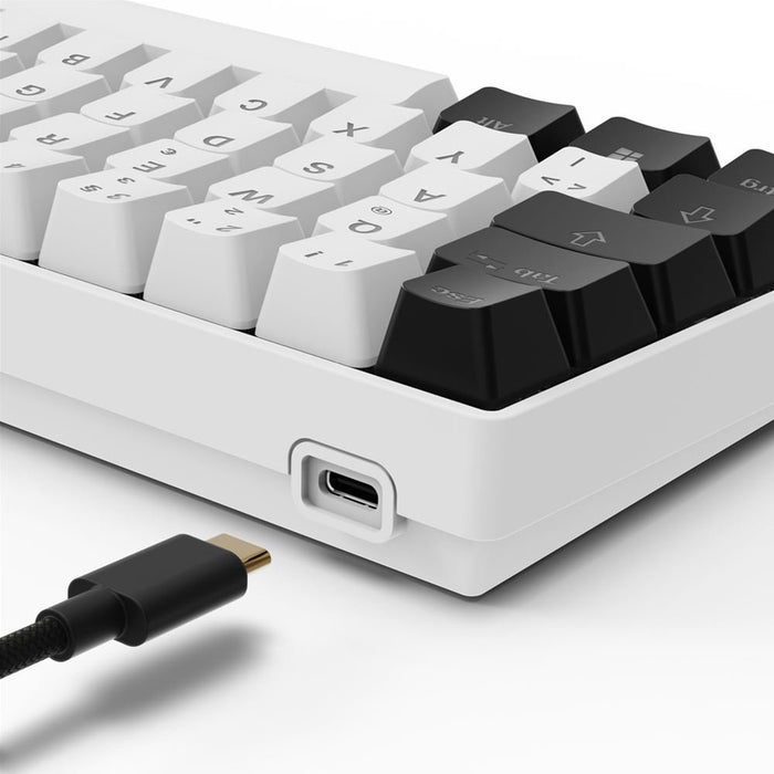 EAN 4044951041886 - Sharkoon SGK50 S4 teclado Hogar USB QWERTZ Alemán Blanco imagen 4