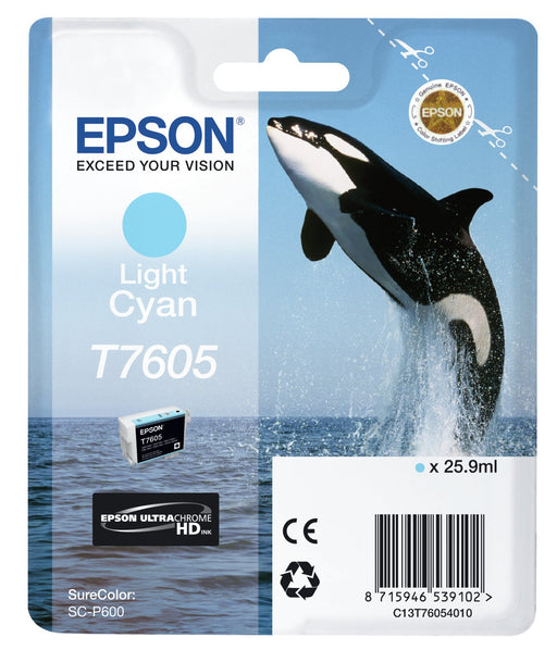 EAN 8715946539102 - Epson T7605 cartucho de tinta 1 pieza(s) Original imagen 1