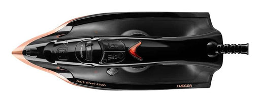 EAN 5608475032363 - Haeger SI-220.015A plancha Plancha a vapor Suela de acero inoxidable 2200 W Negro imagen 2