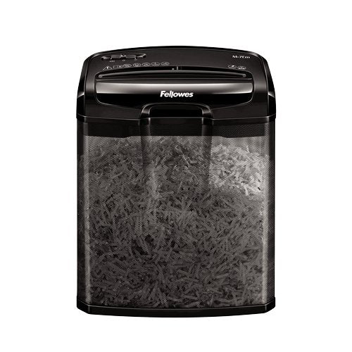 EAN 0043859728510 - Fellowes M-7Cm triturador de papel Corte en partículas Negro imagen 2