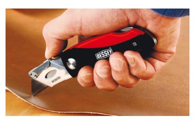EAN 4010220030752 - BESSEY DBKPH-SET cúter Negro, Rojo Cuchillo de hoja fija imagen 4