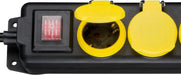 EAN 4040849451935 - Goobay 45193 base múltiple 3 m 3 salidas AC Interior / exterior Negro, Amarillo imagen 2