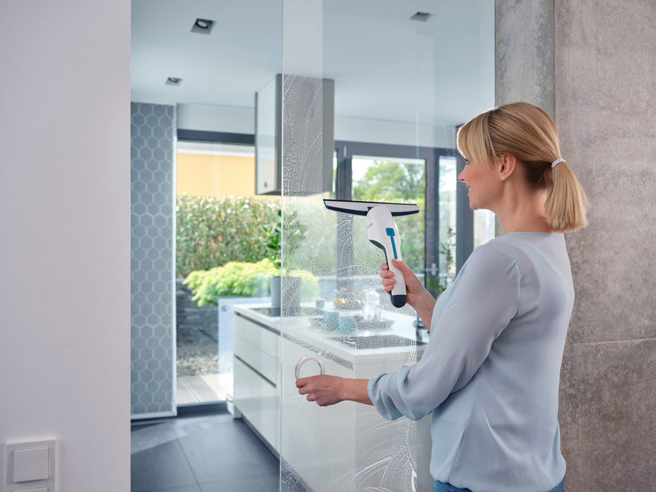 EAN 4006501510358 - Leifheit 51035 limpiador eléctrico ventana Negro, Azul, Blanco imagen 11