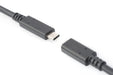 EAN 4016032455301 - Digitus AK-300210-015-S cable USB USB 2.0 1,5 m USB C Negro imagen 9