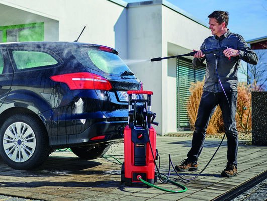 EAN 4006825646429 - Einhell TE-HP 170 Limpiadora de alta presión o Hidrolimpiadora Vertical Eléctrico 440 l/h Negro, Rojo imagen 4