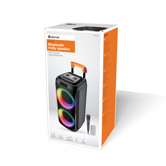 EAN 5706751074349 - Denver TSP-456 Altavoz para fiestas Negro 60 W imagen 5