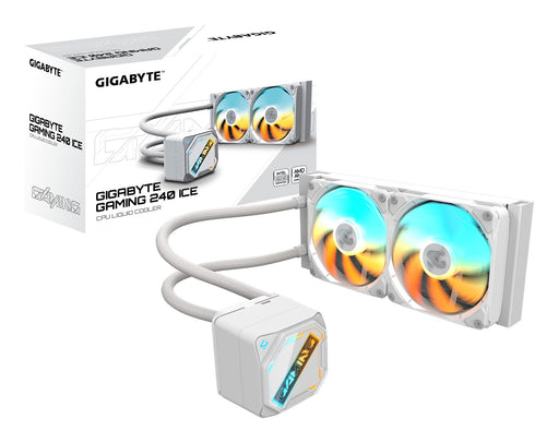 EAN 4719331555863 - GIGABYTE GAMING 240 ICE Procesador Sistema de refrigeración líquida todo en uno 12 cm Blanco imagen 1