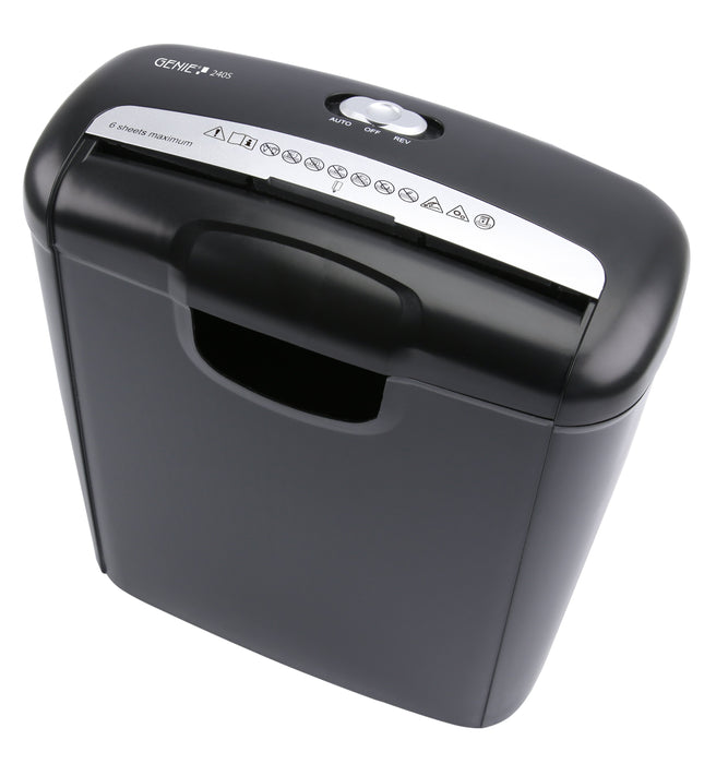 EAN 4015468124713 - Genie 240 S triturador de papel Corte en tiras 72 dB Negro imagen 1