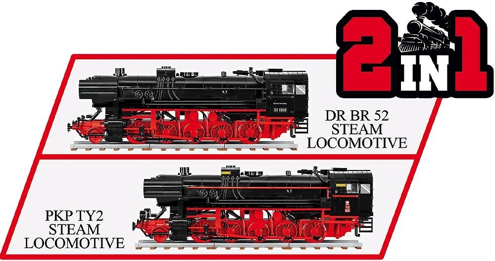 EAN 5902251062835 - COBI DR BR 52/TY2 Steam Locomotive imagen 8