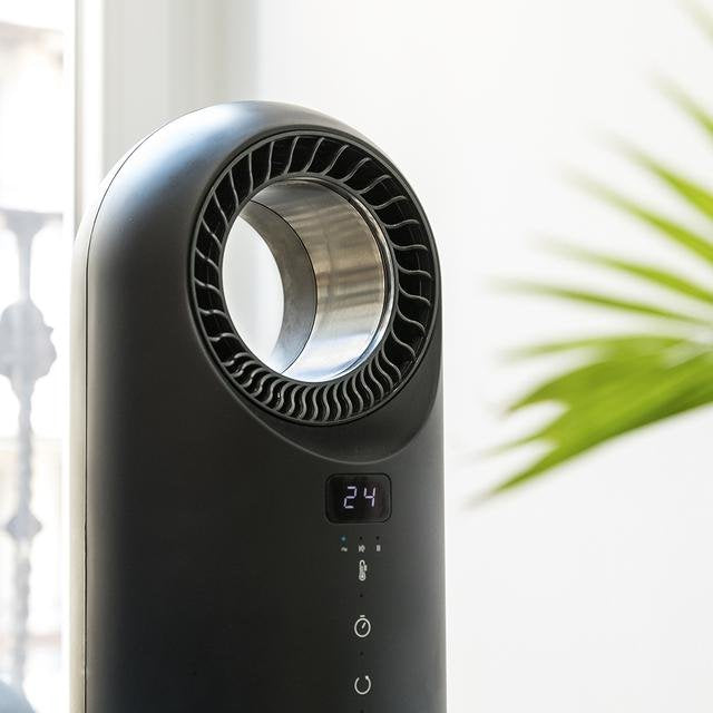 EAN 8435484053716 - Cecotec ReadyWarm 8400 Bladeless Connected Interior Negro 1500 W Ventilador eléctrico imagen 7