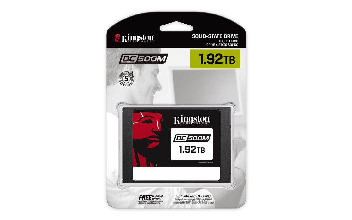 EAN 0740617291438 - Kingston Technology DC500 1,92 TB 2.5" Serial ATA III 3D TLC imagen 3
