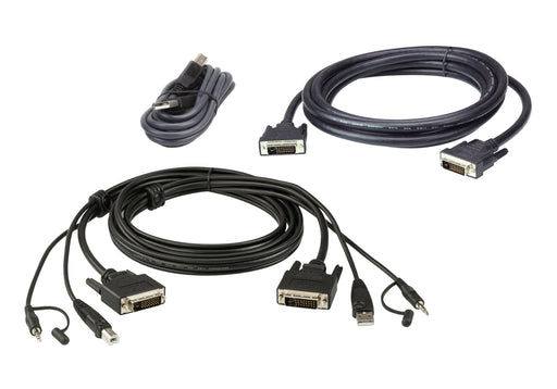 EAN 4719264647307 - ATEN 2L-7D03UDX5 cable para video, teclado y ratón (kvm) Negro imagen 1