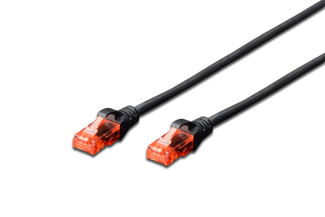 EAN 4016032387558 - Digitus DK-1617-0025/BL cable de red Negro 0,25 m Cat6 U/UTP (UTP) imagen 1