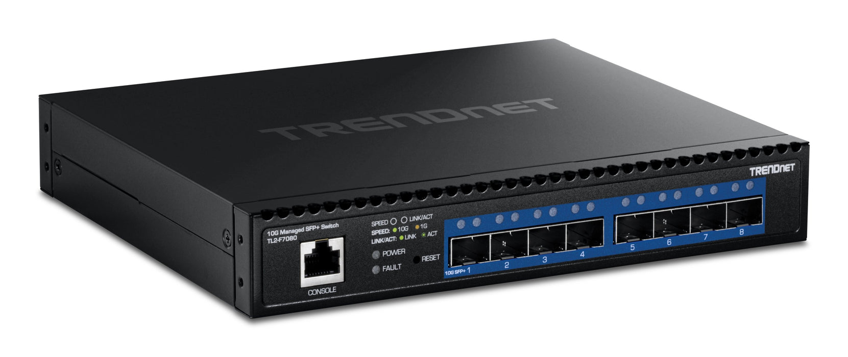 EAN 710931141283 - Trendnet TL2-F7080 switch Gestionado L2 1U Negro imagen 1