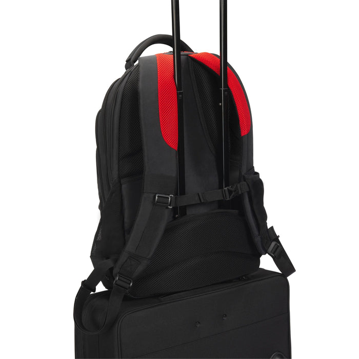 EAN 7640239422179 - DICOTA D32119-RPET mochila Mochila informal Negro, Rojo Poliéster, Tereftalato de polietileno reciclado ( imagen 10