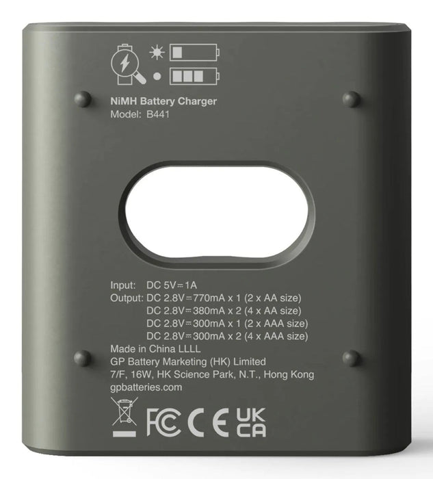 EAN 4891199223396 - GP Batteries ReCyko+ B441 cargador de batería Pilas de uso doméstico USB imagen 3