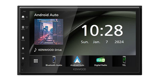 EAN 0019048240620 - Kenwood DMX6523DABS receptor multimedia para coche Negro Wifi Bluetooth imagen 1