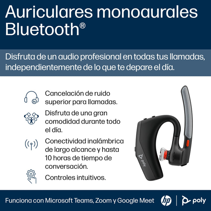 EAN 5715328135826 - Poly Voyager Legend 30 Headset Inalámbrico Dentro de oído Llamadas/Música Bluetooth Negro imagen 3