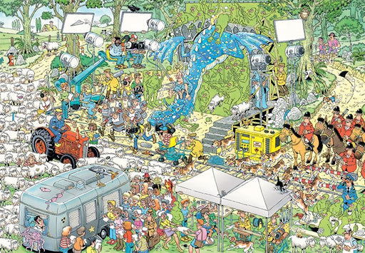 EAN 8710126200476 - Jan van Haasteren The Film Set 2000 pcs Puzzle rompecabezas 2000 pieza(s) imagen 2