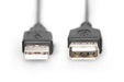 EAN 4016032283119 - Digitus AK-300200-030-S cable USB USB 2.0 3 m USB A Negro imagen 2