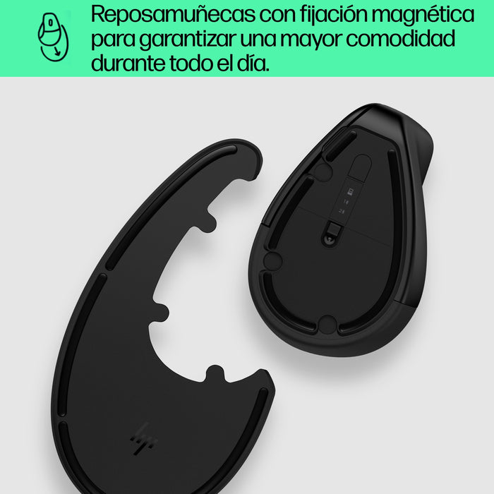 EAN 0196548939633 - HP 920 Ergonomic Vertical Mouse ratón Universal mano derecha Bluetooth + USB Type-A 4000 DPI imagen 12