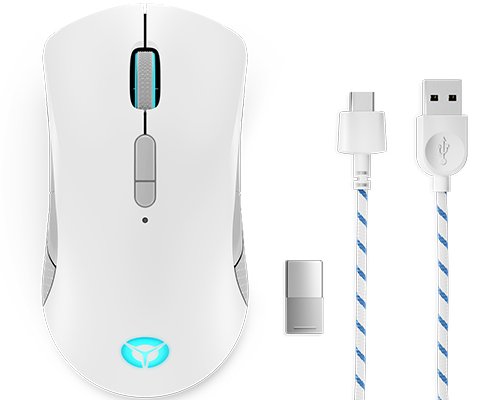 EAN 195713812627 - Lenovo Legion M600 Wireless Gaming ratón Juego Ambidextro RF Wireless + Bluetooth + USB Type-A Óptico 1600 imagen 1